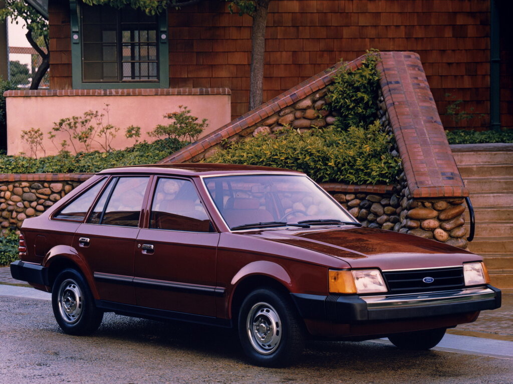 Ford Escort (58D) 1 поколение, рестайлинг, лифтбек (06.1985 - 03.1990)